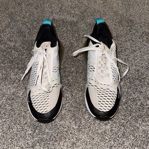 Nike White and Black Athletic Shoes